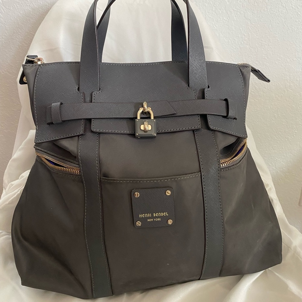 Henri Bendel jetsetter backpack - grey